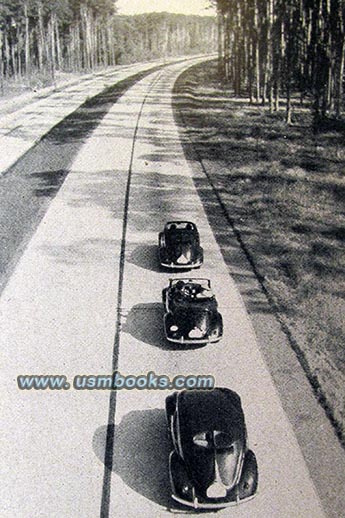 KdF Wagen, Reichsautobahn