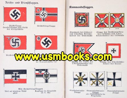 Nazi swastika flags