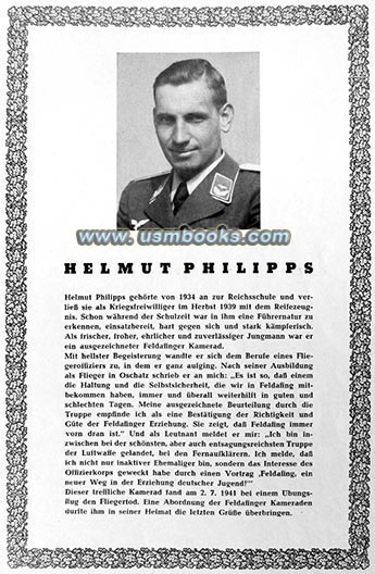 Helmut Philipps, 1934 Feldafing student