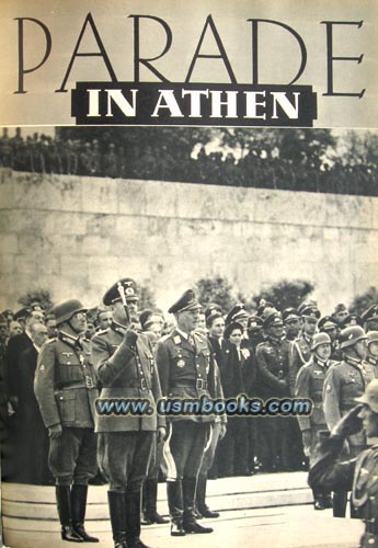 Nazi victory parade in Athens, Greece