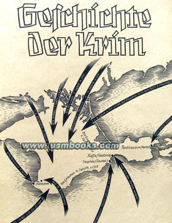 WW2 map attack Crimea