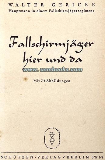 Fallschirmjger hier und da, 1941