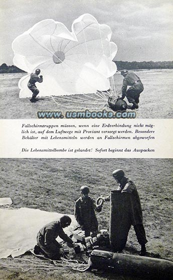 Nazi paratrooper supplies