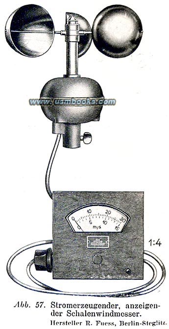 Nazi wind speed measuring tool