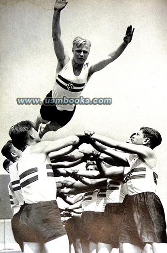 Nazi sport tunic with swastika