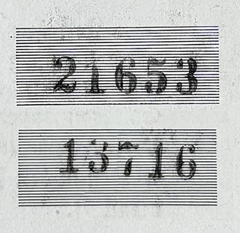 Der Hoheitstrger serial numbers