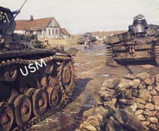 wwii tank battle cologne german tank comander