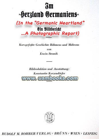 Im Herzland Germaniens Bildbericht Bhmen und Mhren, 1938 Einmarsch der Wehrmacht, 1938 Fhrerbesuch