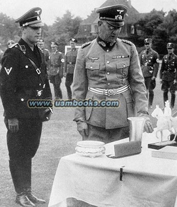 General von Reichenau and SS-Untersturmfhrer Bramfeld