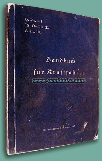 1942 Handbuch fr Kraftfahrer