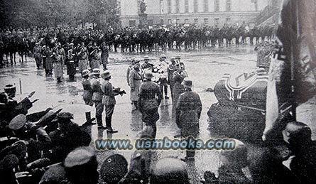 Generaloberst Freiherr von Fritsch coffin Berlin