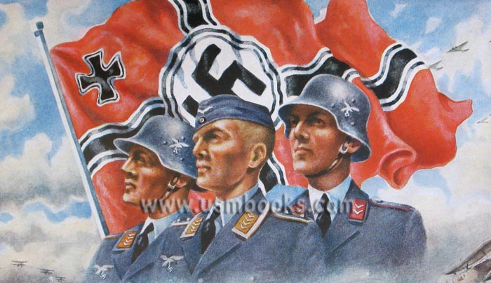 Nazi swastika flags