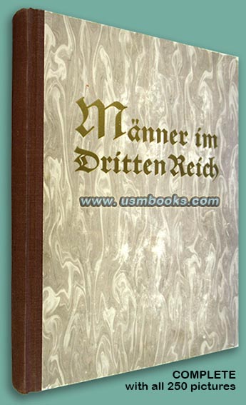 Nazi Cigarette Card Album, Maenner im Dritten Reich