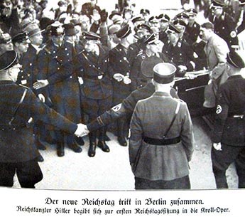 Hitler Reichstag Kroll Oper Berlin