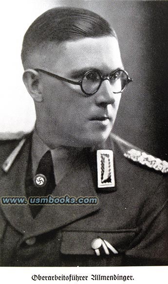 RAD Oberarbeitsfuhrer Fritz Allmendinger