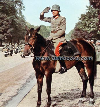 Generalleutnant Kurt von Briesen with Knight's Cross of the Iron Cross