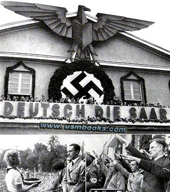 The Saar is German, Dr. Joseph Goebbels and Joseph Brckel