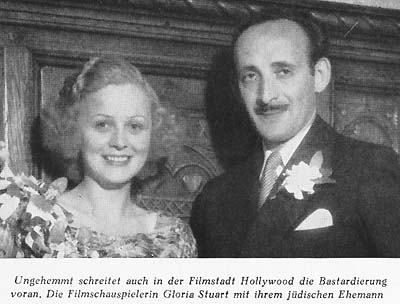 Gloria Stuart & her Jewish husband