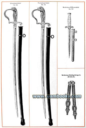 Lion Head Nazi sword