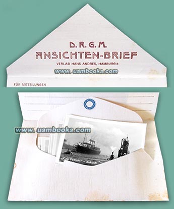 Nazi German souvenir photo set HAMBURG-STADT-HAFEN-ALSTER