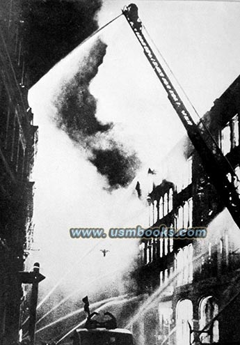 German air raids in London