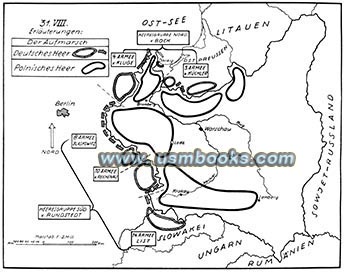 1939 Polish invasion map