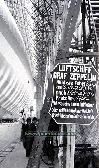 Liftschiff Graf Zeppelin to South America